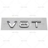 2026 Car Styling V6T V8T 3D ABS Chrome Emblem Car Badge Sticker Decal Auto Accessory for Audi A6 A7 A8 S4 S5 S6 S7 S8 RS4 RS5 RS6 RS7