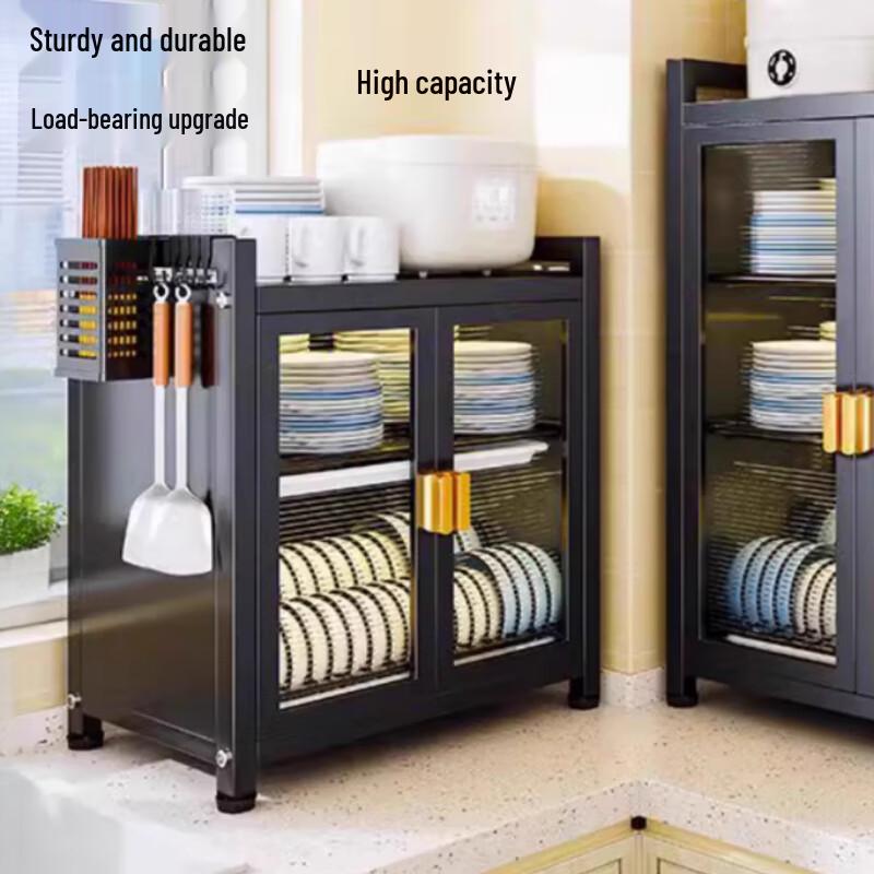 2-Tier Kitchen Dish Drying & Storage Rack