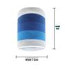 Colorful Cotton Terry Wristband: Sweat-Absorbent, Anti-Sprain Support for Sports