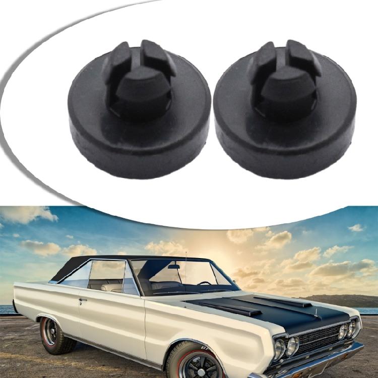 2x Fibbia di Ricambio per Cerniera del Cofano Posteriore Fermo Cerniera Cofano Posteriore 12832495 perSAAB 9‑3