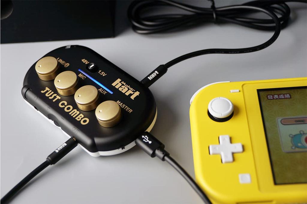 Maker Hart 3-Channel Mic Mixer Just Combo USB BT