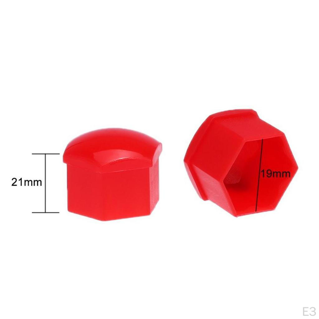 2 Car Wheel Nut Cover Easy To Install Rims Exterior