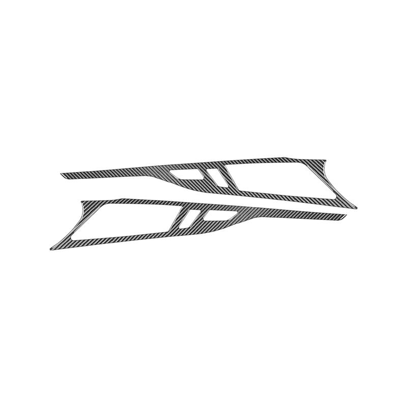

ABLZ-Carbon Fiber Interior Inner Door Handle Panel Cover Trim Sticker Accessories For BMW 8 Series G14 G15 G16 - Cars Carbon Fiber Pattern