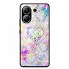 Glass Back Cover For Xiaomi Redmi Note 13 Case Soft Bumper Hard Tempered Glass Case For Redmi Note 13 Pro Plus Phone Case Note13