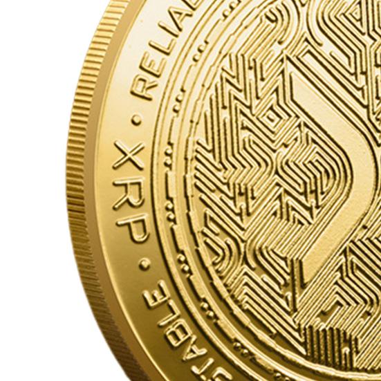 XRP Coin Hatıra Parası Finansal İnovasyonun Sembolü XRP Ethereum Coin Önde Gelen Dijital Coinleri Vurgulayan Meraklılar İçin Hediye Eğitici