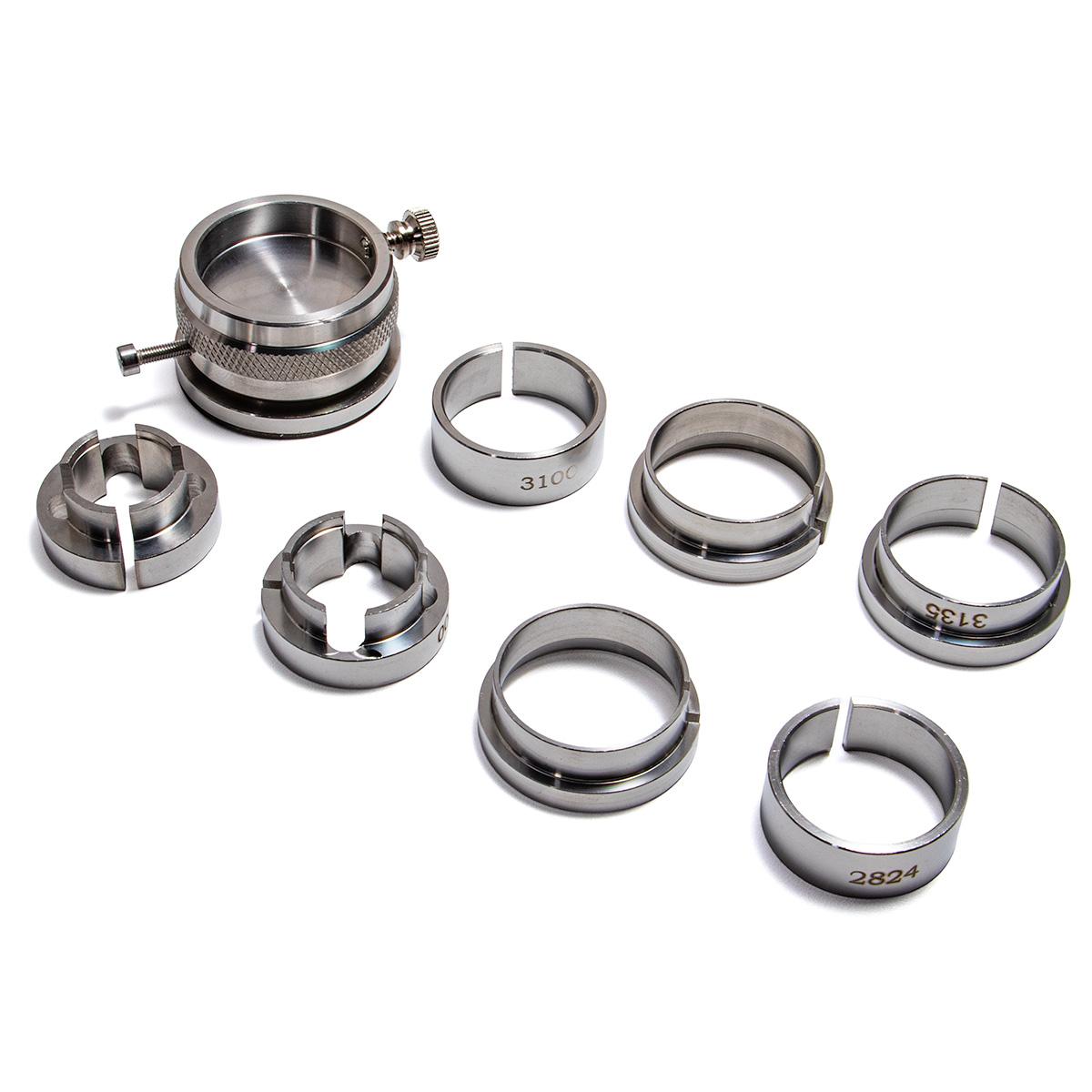 

НОВЫЕ Инструменты для ремонта часов 8 в 1 Держатели механизма часов из нержавеющей стали для 2000/7750/2824/3135/2671/3100/8500 с вращающейся основой