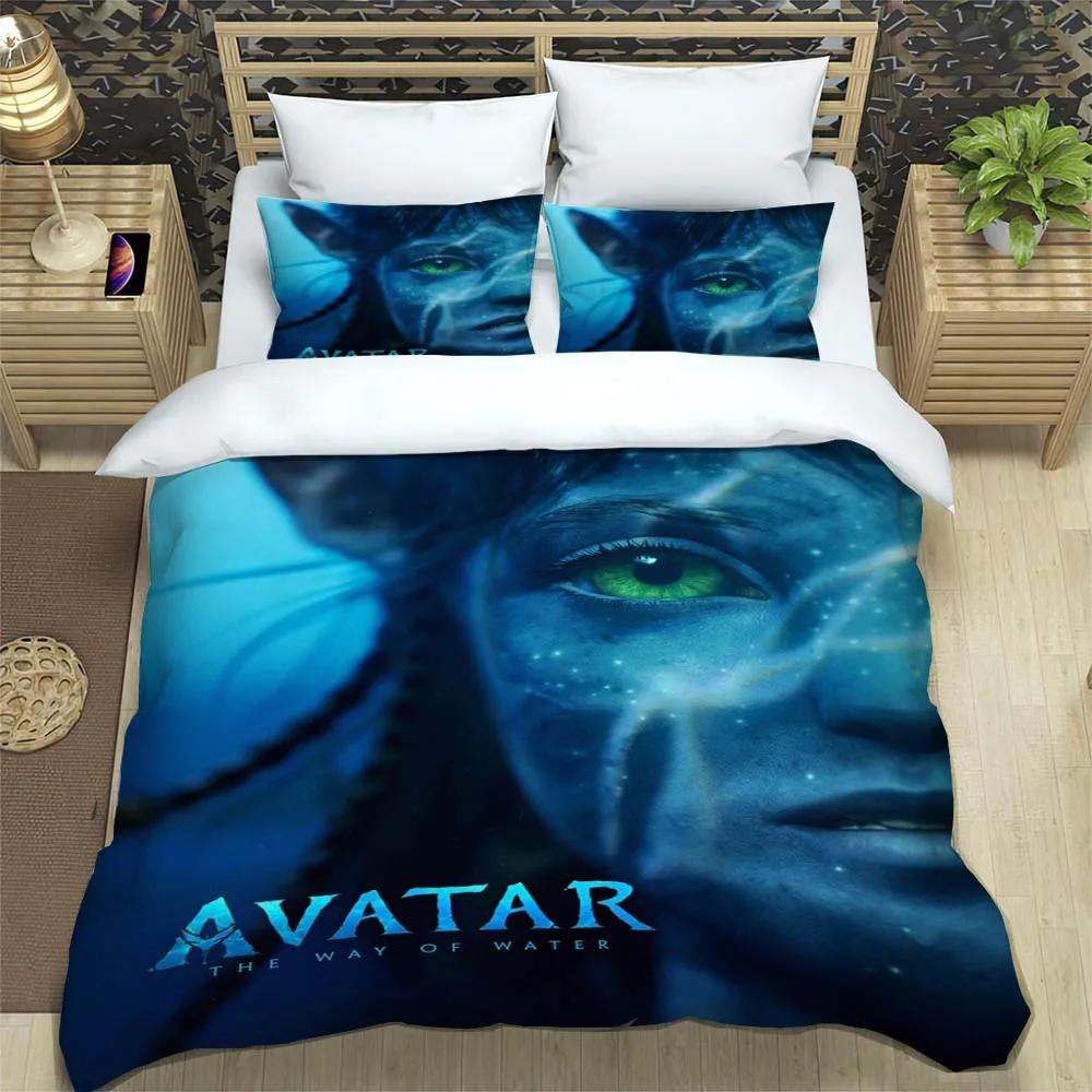 Avatar Droga Wody Drukowane Pościele poszewka na poduszkę Dziecięca poszewka na kołdrę komplet pościeli pościel luksusowy