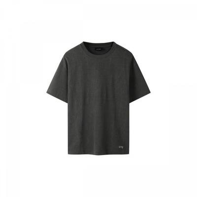 Dark Grey Half Sleeve T shirT cwTam25435gyd