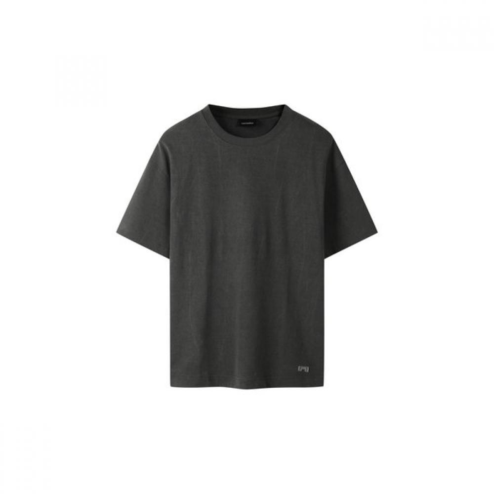 CusTomellow Dark Grey Half Sleeve T shirT cwTam25435gyd 95
