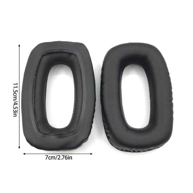 PU Leather Ear Pad With Tuning Foam For DT108 DT109 DT100 DT102 Headsets Earpads Noise Isolation Long Last Comfort