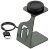 Desktop Charger for Samsung Galaxy Watch Ultra 47mm/Galaxy Watch7 44mm/40mm Metal Watch Charging Dock Stand with Chip Protection