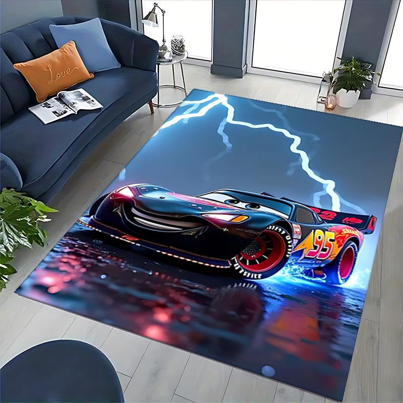 1pc Mcqueen Spirit Carpet Rug for Bedroom Living Room Decor Sofa Home Game Area Rug Non-slip Floor Mat. D0730019