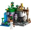 LEGO Minecraft Skeleton Cave Toy Present Birthday Block Christmas Boys Girls Children 8 Years Old 9 Years Old 10 Years Old Elementary School Student M
