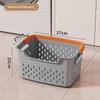 Large Capacity Clothes Basket Household Laundry Basket Bedroom Bathroom Storage Basket.