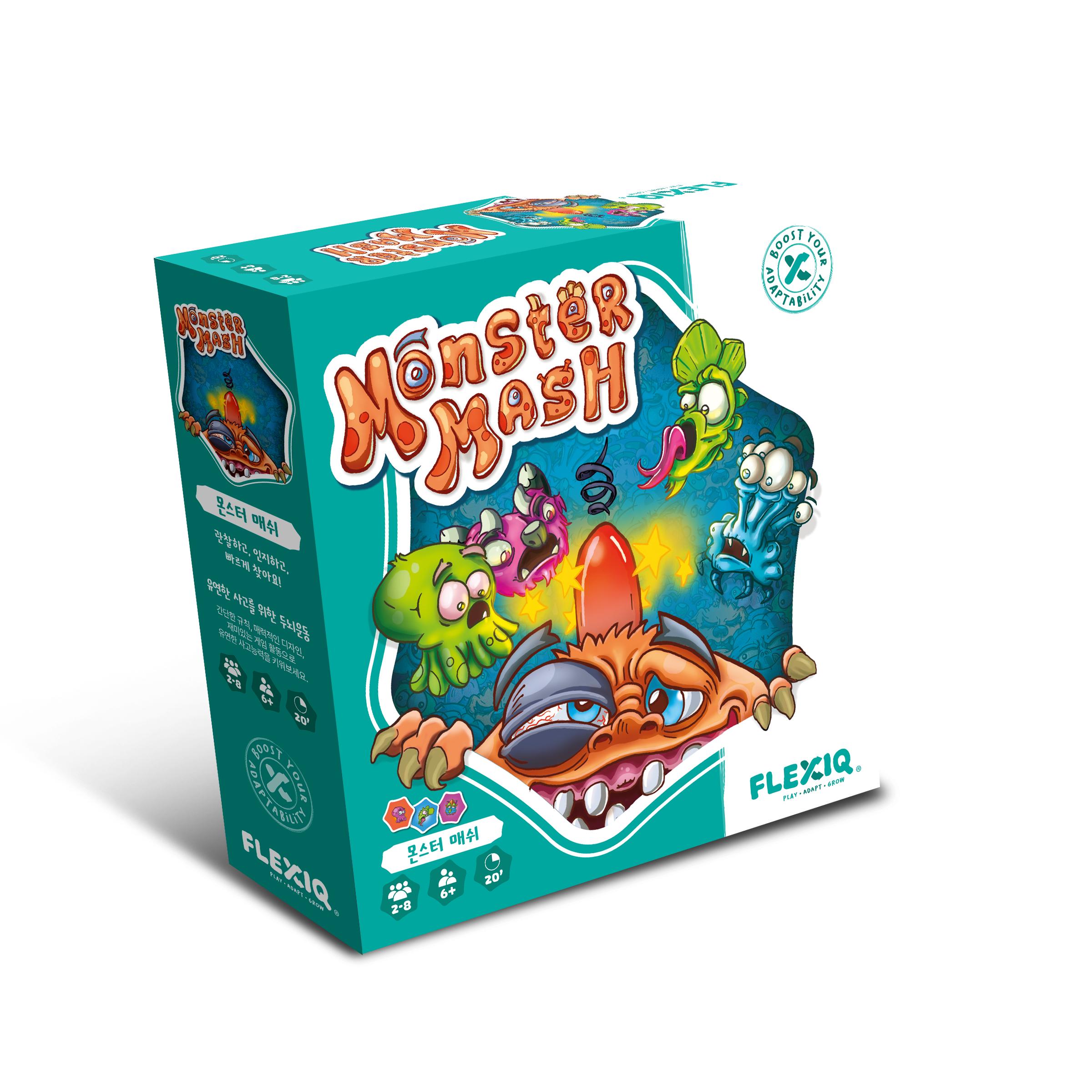 Flexicu Monster Mash Board Game: Kids Educational Card Game