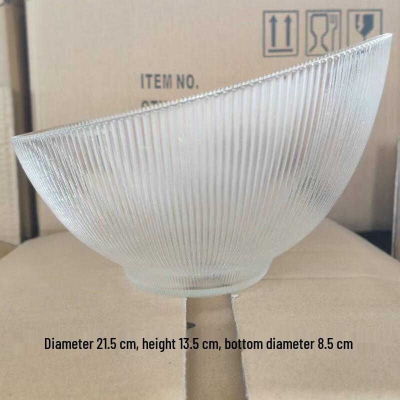 Набор прозрачных стеклянных фруктовых ваз Абай