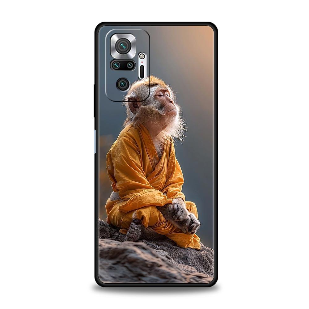Süße Lustige Affen Handyhülle Für Xiaomi Redmi Note 14 13 12 5G 11 10 Pro Plus 4G 9S 9 14C 13C 12C 10C 9C 9A Weiche TPU Hülle