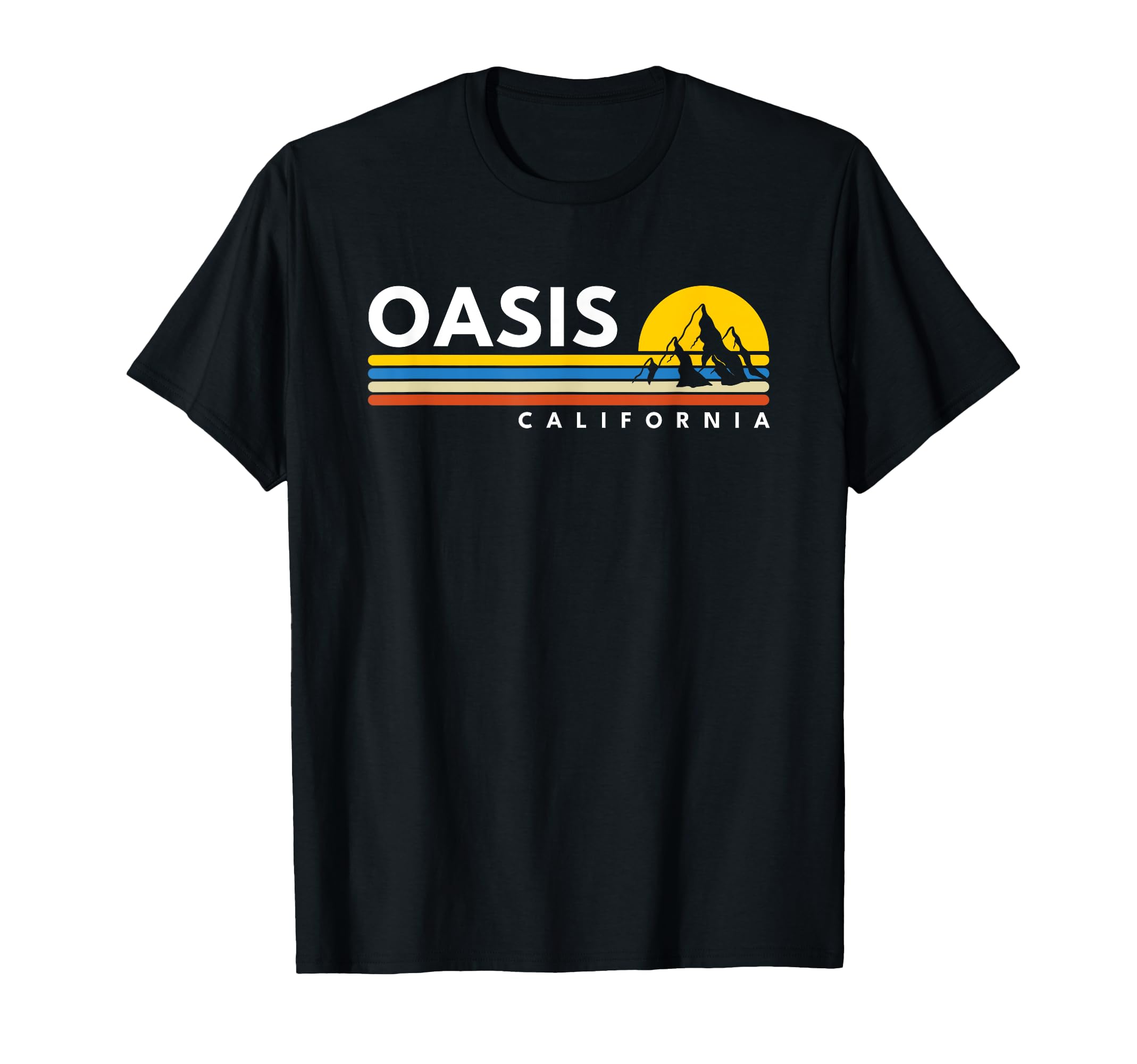 

Oasis California CA Souvenirs Vintage Retro T-Shirt