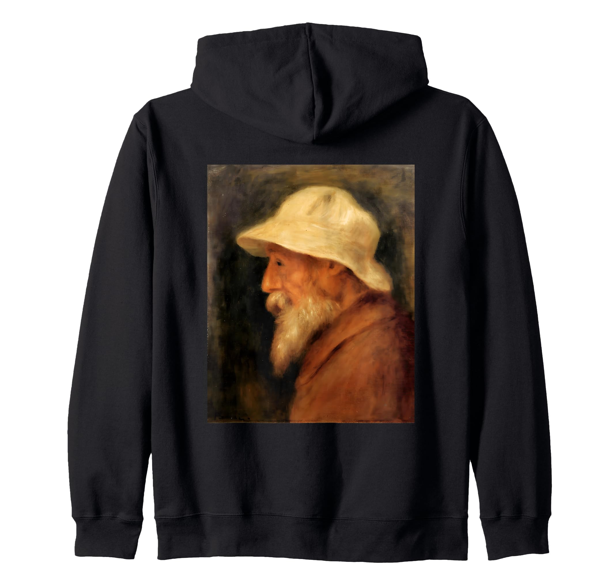 

with White Hat by Pierre Augustelnoir Zip Hoodie Self-Portrait чёрный