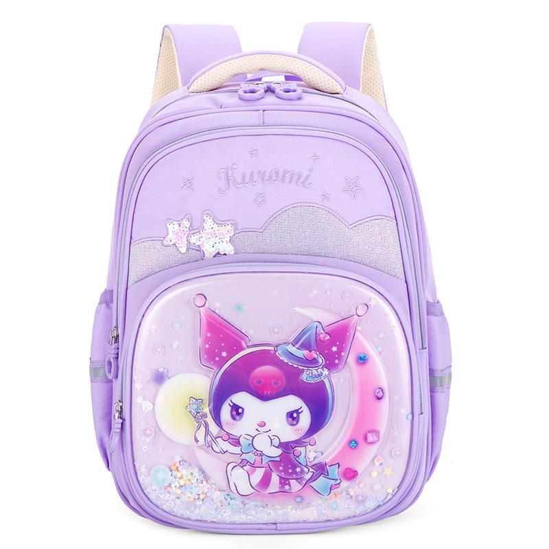 Elementary School Bag 1st To 3rd Grade Spine Protection and Burden Reduction Girl Lightweight Cartoon Cute Children's Backpack