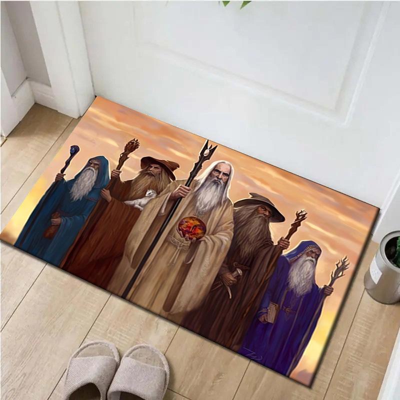 1pc Office Carpet Chair Mats The Council of Elrond Perfect for Decorating Office Chairs, Living Rooms, Or Bedrooms,Polyester Carpet