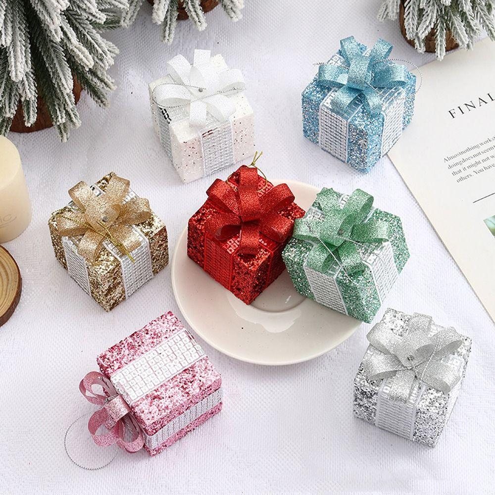 9pcs Shatterproof Foam Christmas Ball Pendant 8cm Xmas Tree Ornaments  Holiday Festival Decor