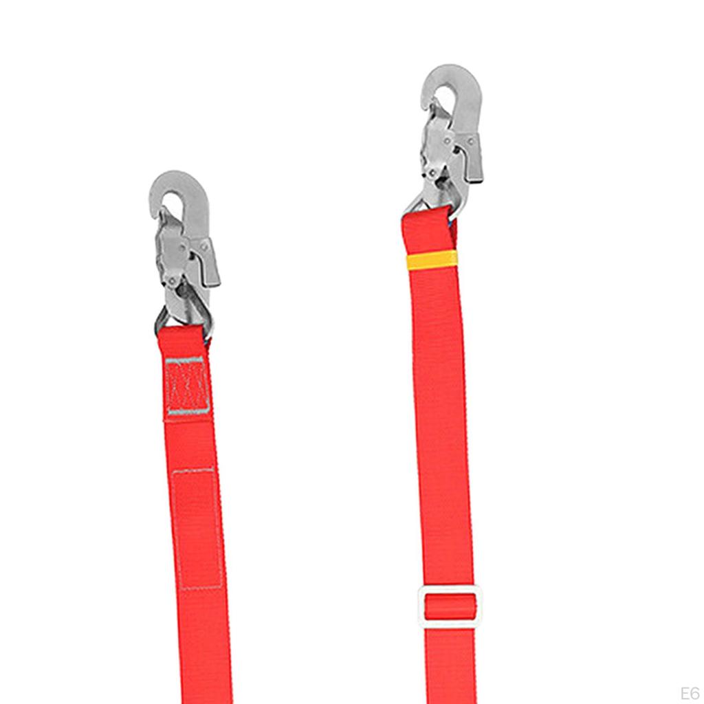 Climbing Safety Belt Work for Outdoor Activities Caving Black