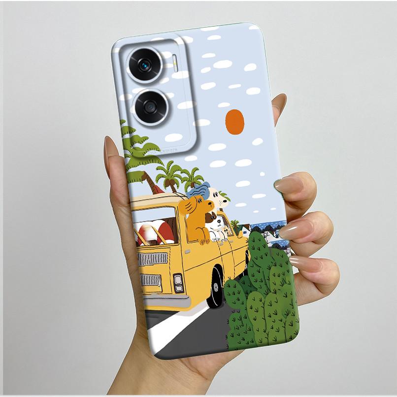 For Honor 90 Lite Case Pretty Butterfly Flower Pattern Silicone Soft Funda Phone Case For Honor90 Lite Honor 90Lite Cover Bumper