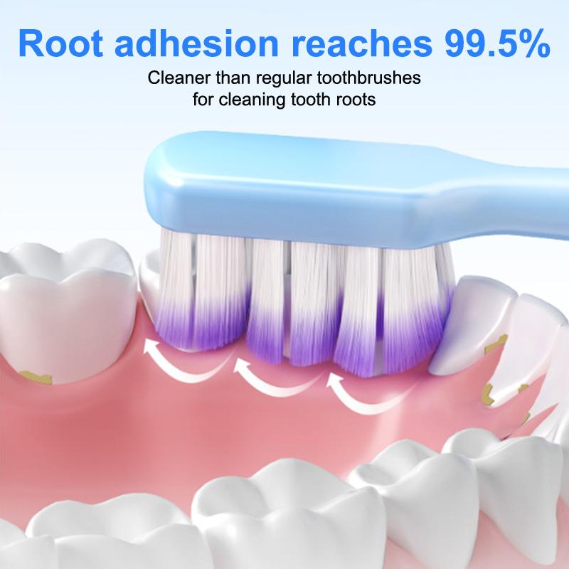 1/3 Pcs Ultra-Fine Soft Waves Head Manual Toothbrush Soft Fiber Deep Cleaning Toothbrush Portable Household Travel Cleaning