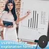 Black Magnetic Tape Roll Thin Strips, 1/4 inch x 25 feet Magnetic Whiteboard Graphic Decorative Tape Marking Line for Classroom Office Fridge Charts