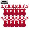 Weihnachtsbaum Besteckhalter Filz Gabel Löffel Tasche Set Festlicher Besteckorganisator für Weihnachtsessen Party Tischdekoration