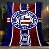 1PC Esporte Clube Bahia Design Printed Soft Flannel Blanket Throw for Adult Bedroom Living Room Sofa Camping Travel Fan gifts Christmas Gifts