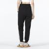 Adidas Striped Training Running Pants Women Bottoms Black HM7068