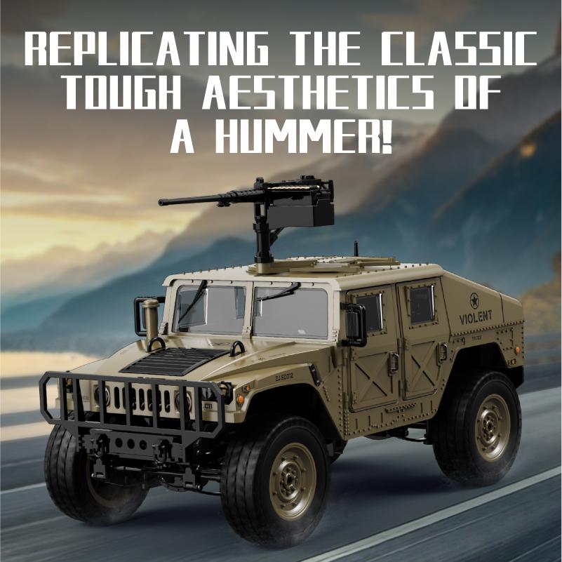 C8835 1:14 RC Car 2.4G Remote Control Car 4WD Off-road Climbing Simulation All-terrain RC Crawler Military Jeep JJRC RC Toys