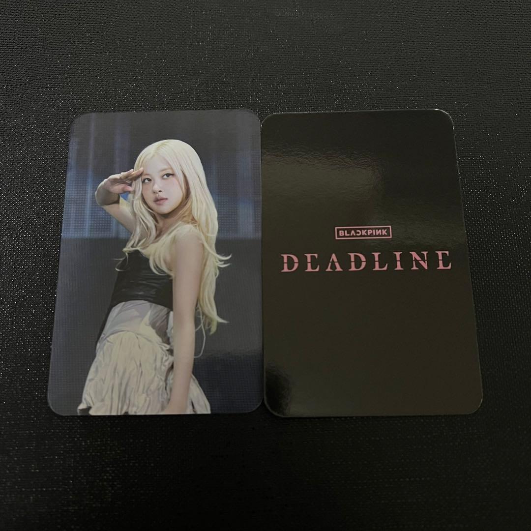 [USED] BLACKPINK Rosé DEADLINE popup bonus photocard
