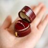 Storage Organizer Octagonal Earrings Ring Box Square High-quality Jewelry Display Case Heart Shaped Jewelry Case Wedding