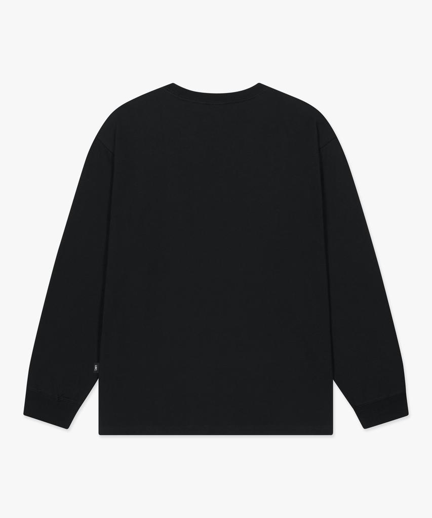 LMC Photo Bear Long Slv Tee Black