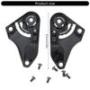 Universal Anti Fog Helmet Mount Resilient ABS Material For Sports And Long Distance Commuting