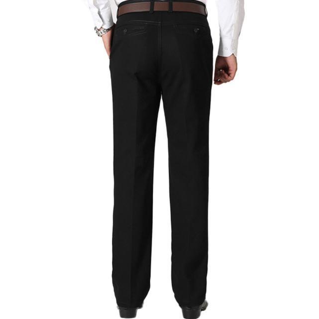 Buy Men's Casual Comfortable Pants Straight Commercial Affairs Authentic Pants at affordable