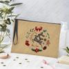 Merry Christmas Linen Storage Supplies Bags Travel Lipstick Bag Xmas Ornament Pouch Toilet Makeup Bolsas for Coffee Enthusiasts