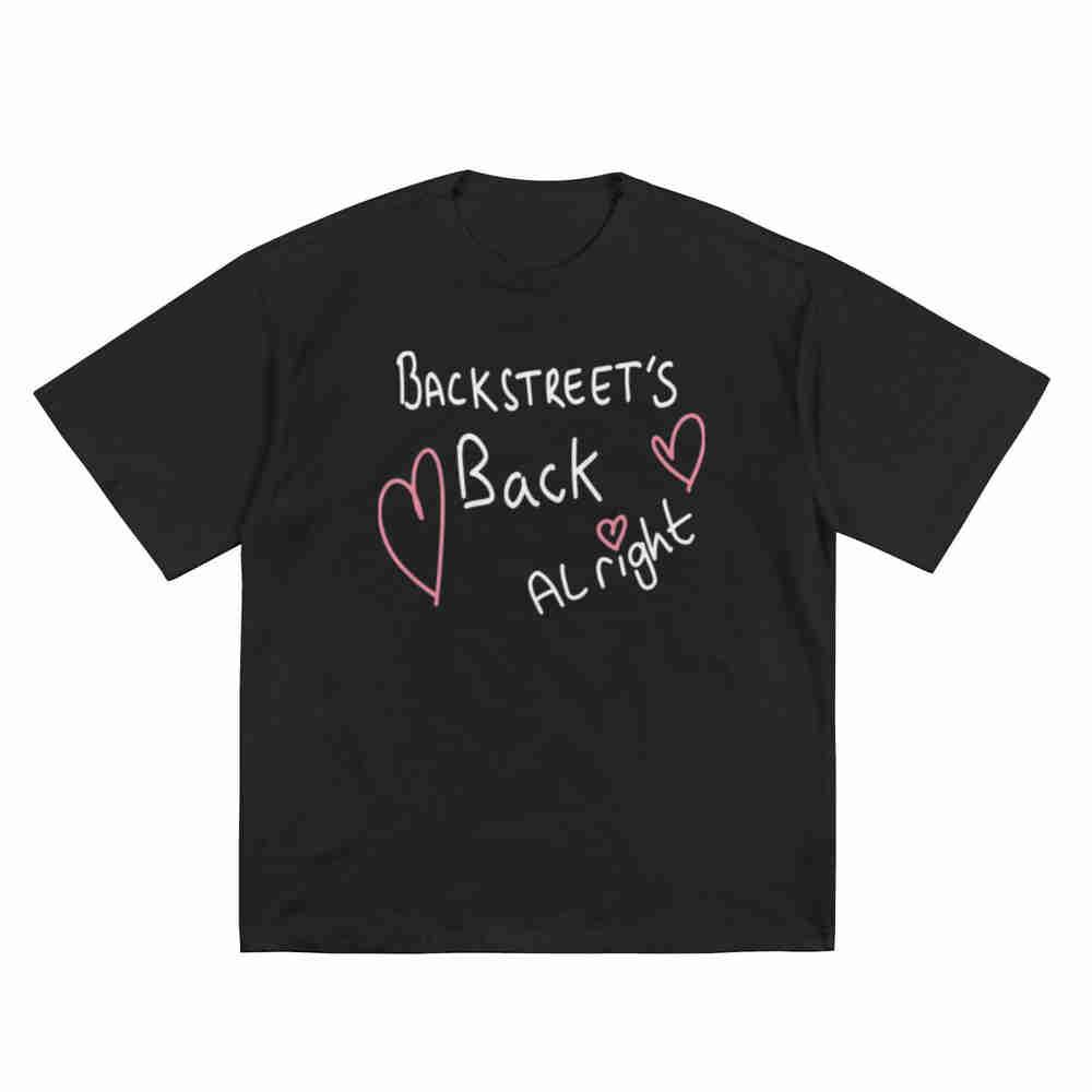 Backstreet Boys UK Tour 2024 Short Sleeve Tee 100% Cotton T-Shirt