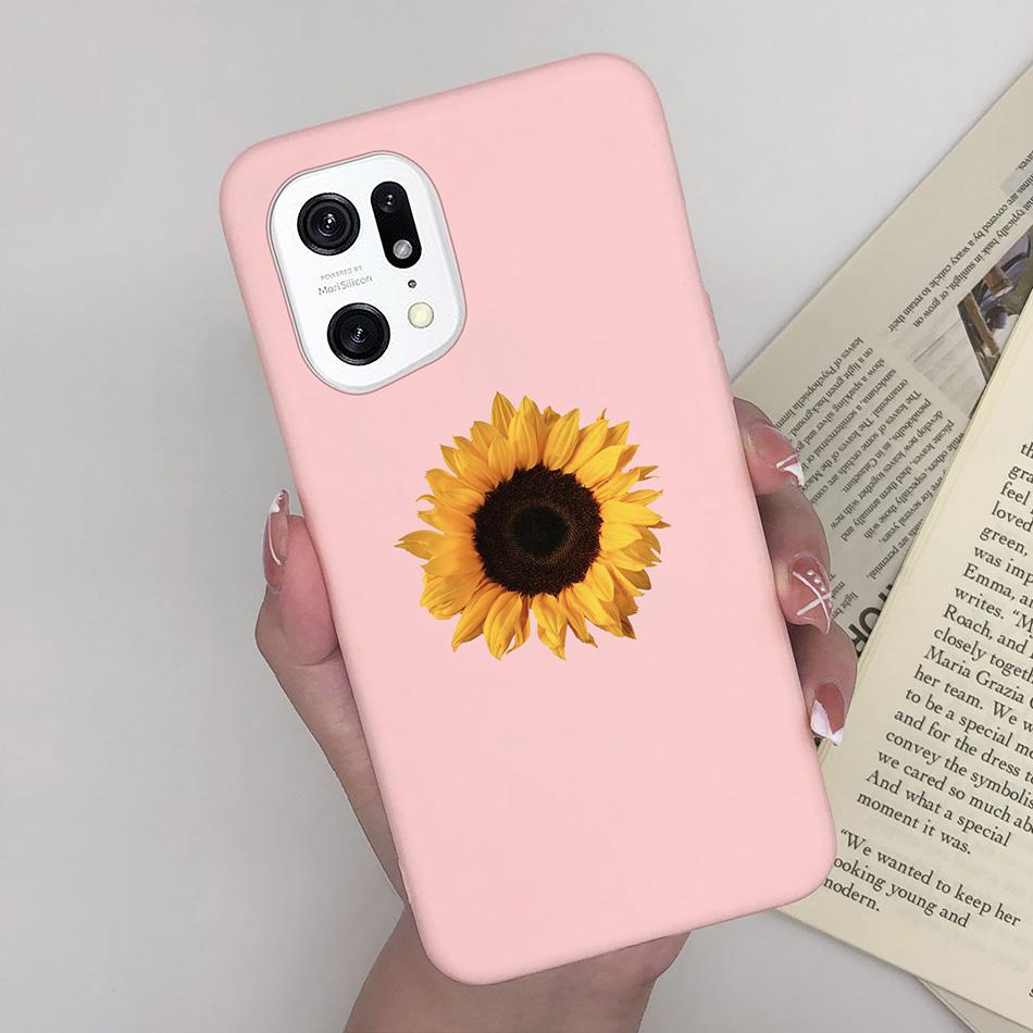 Für Oppo Find X5 Pro Lite Handyhülle Schmetterling Mattes Silikon Stoßfest Schwarze Abdeckung Für Oppo FindX5 X5Pro X5Lite Funda Coque