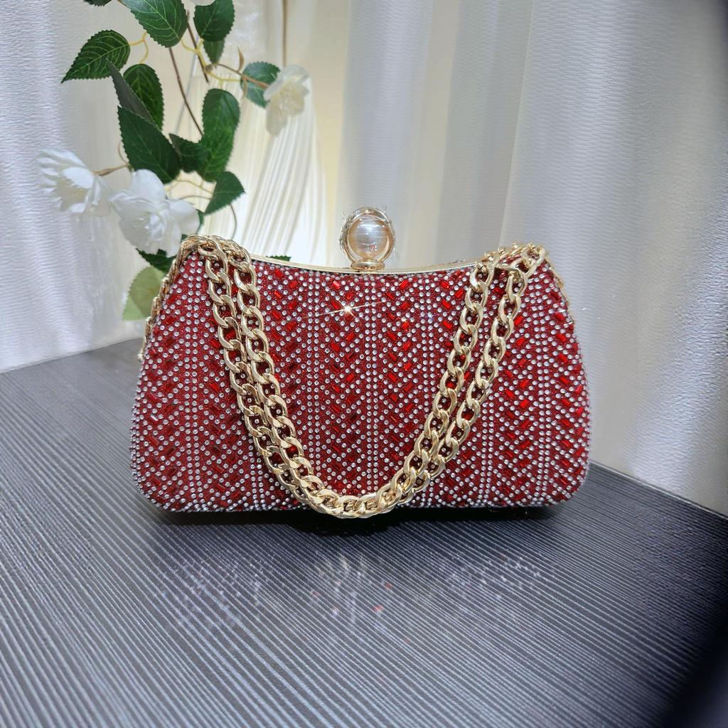 2025 High-End Women's Evening Bag - Luxury Diamond-Studded, Versatile Fashion Handbag