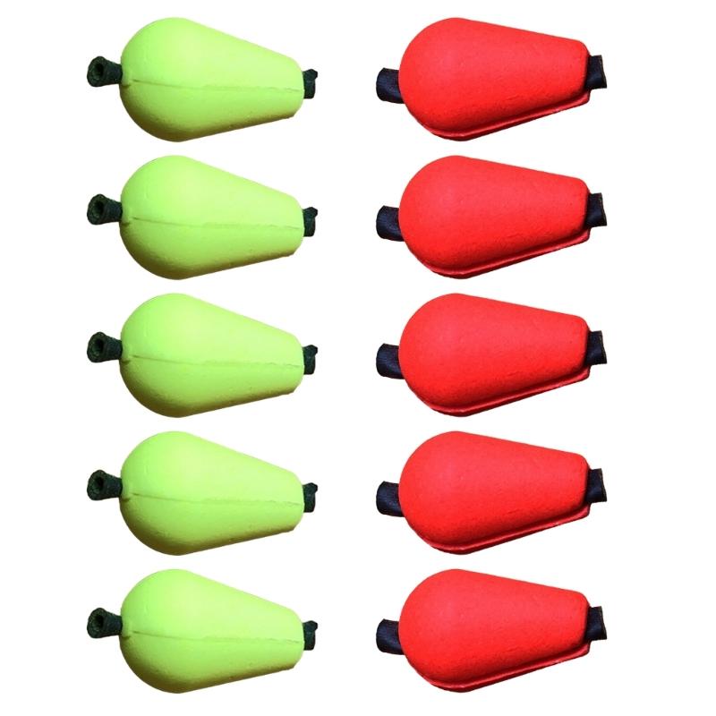 5pcs Fly Fishing Floats Floating Bobbers Water Droplets Indicators Fishing Bobbers Fishing Accessory Strikes Indicators