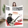 Fitos Fitipaldis Band Blanket Quality Super Soft  Throw Blanket Winter Students Outdoor Funny Bedspread