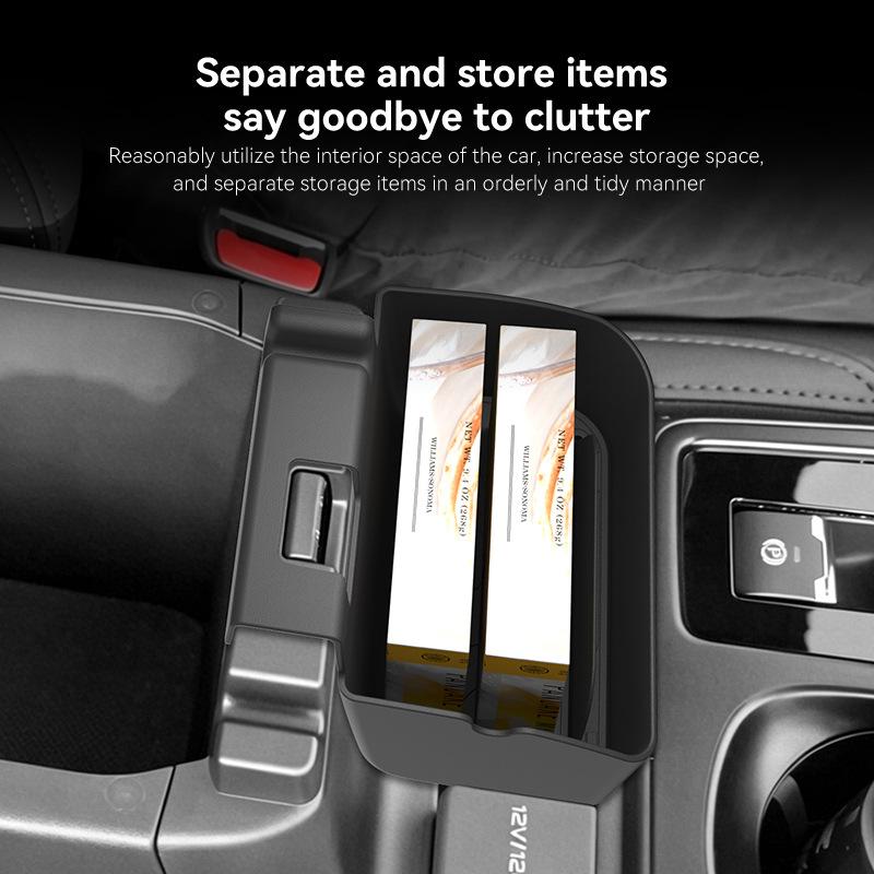 Center Console Storage Organizer For 2026 Subaru Outback Car Interior Storage Box Tray Auto Modification Accessories