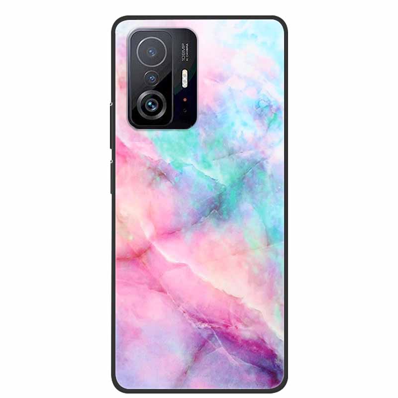 For Xiaomi 11T Pro Case Marble Soft Silicone Back Case for Xiaomi mi 11T Pro Phone Cover for Xiaomi 11 T Pro 2021 Coque Funda