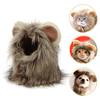 Lion Modelling Winter Autumn Pet Hat Wig Cap Hat Lion Mane Pet Cosplay Outfits Pet Costume