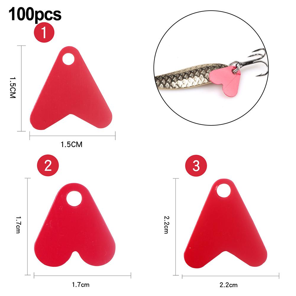 S/M/L Plastic Fishtails Bait Accessories DIY Functional