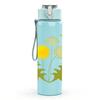 1PC Dandelion Floral Art 750ml Color Plastic Sports Water Bottle Leakproof Flip Straw Lid Suitable for Sports Office Home Use